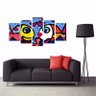 Quadro Impresso Peixe Romero Britto 160x80 - 4