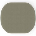 Ver imagem 7 de Puff Decorativo Orgânico para Living Quarto 70cm Doha W01 Bouclê Verde Oliva - Lyam Decor