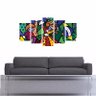 Quadro Decorativo Romero Britto Obra Brasileira 200x100 - 5