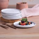 Ver imagem 4 de Conjunto com 6 Pratos de Pão Bio New White Ø15,5x1,6cm