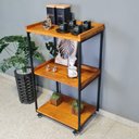 Ver imagem 3 de Carrinho Cantinho do Café Prateleira de Bebidas Multiuso