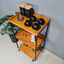Ver imagem 2 de Carrinho Cantinho do Café Prateleira de Bebidas Multiuso