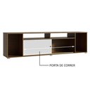 Ver imagem 6 de Rack para Tv até 65 Polegadas Madesa Cancun - Rustic/branco