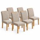Ver imagem 2 de Conjunto 6 Cadeiras para Sala de Jantar Lyra