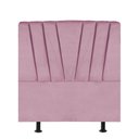 Ver imagem 1 de Cabeceira para Cama Box Casal 1,60 Cm Bélgica - Oferta House Cor:rosa Bebe