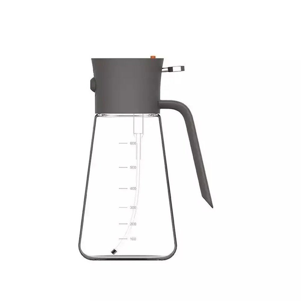 Garrafa de Vidro Walfos Spray de Óleo 700ml - Cozinha Elashopp Cinza