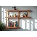 Ver imagem 3 de nicho INVERTIDO metalon 80X20 CINZA ESCURO/DOURADO METALICO 04