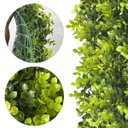 Ver imagem 3 de 7 Painéis Plantas Artificiais Realistas Jardim Vertical 3d Parede Verde Decorativa