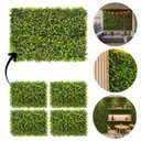 Ver imagem 5 de 7 Painéis Plantas Artificiais Realistas Jardim Vertical 3d Parede Verde Decorativa