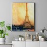 Quadro Decorativo 40x60cm Torre Eiffel Para Sala ou Quarto - 3
