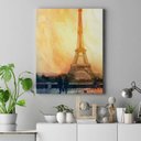 Ver imagem 3 de Quadro Decorativo 40x60cm Torre Eiffel Para Sala ou Quarto
