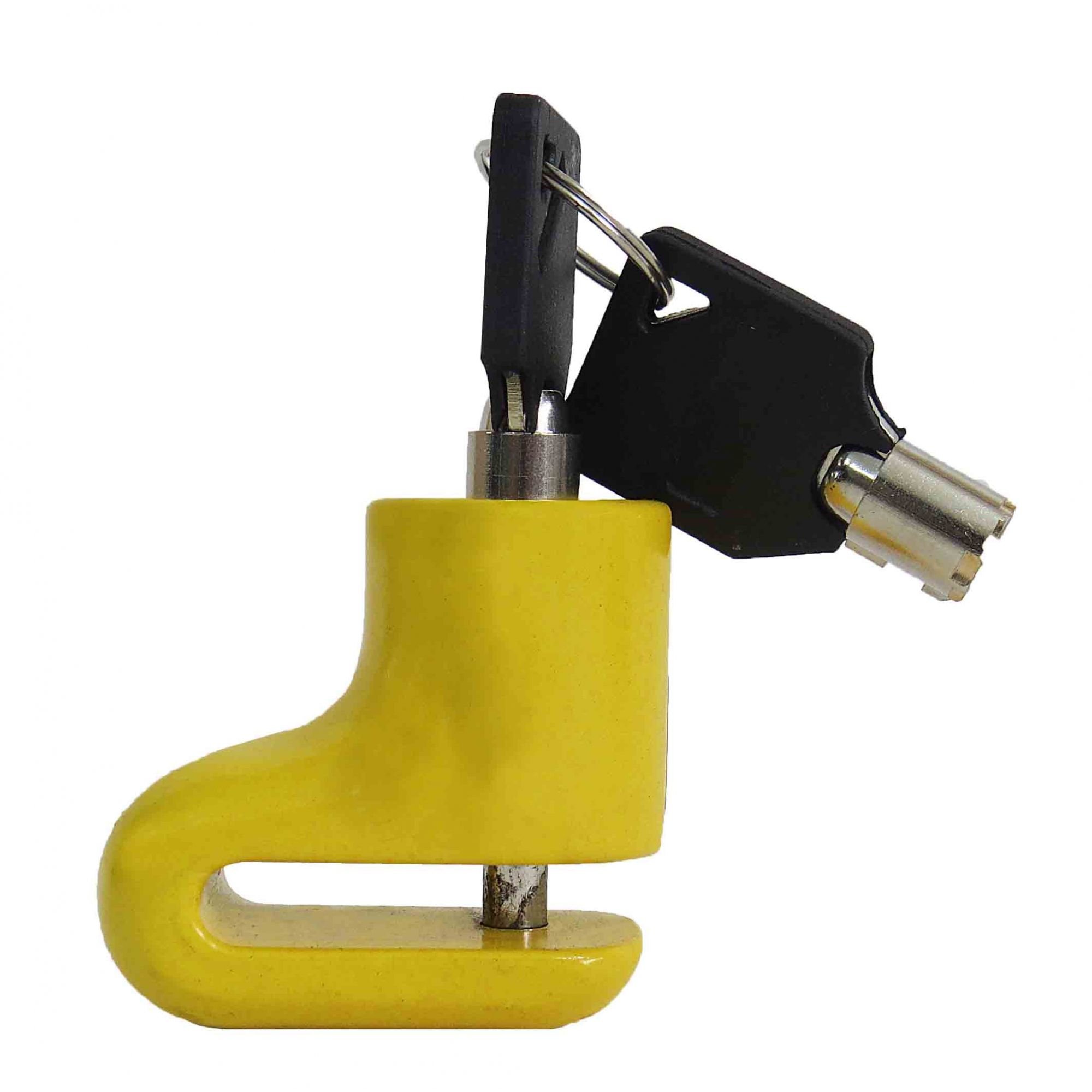 Trava Cadeado Para Moto Freio De Disco Universal 5,5mm | MadeiraMadeira