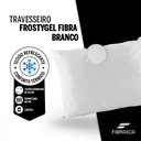 Ver imagem 2 de Travesseiro Frostygel Sensação Gelada Suporte Médio/Macio Fibrasca 20% Viscose e 80% Poliéster