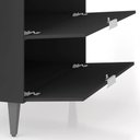 Ver imagem 5 de Armário de Cozinha CP01 com Pia 100cm Pérola Z34 Preto - Mpozenato