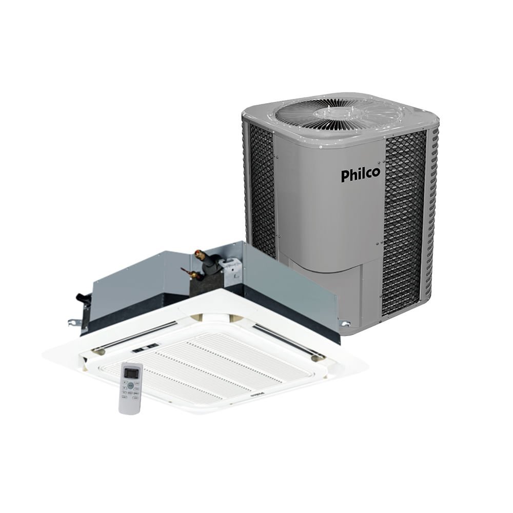 Ar Condicionado Split Cassete Philco 60000 Btu/h Quente e Frio Pac60000cqfm5 - 220 Volts - 1