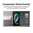 Ver imagem 3 de Geladeira Frost Free Top Freezer Preta, 2 Portas 395 Litros Gn-b392px Lg