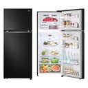 Ver imagem 1 de Geladeira Frost Free Top Freezer Preta, 2 Portas 395 Litros Gn-b392px Lg