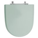 Ver imagem 1 de Assento Sanitário Poliéster Mondiale Água Marinha para Vaso Celite