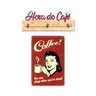 Kit Suporte de Xícara e Placa Quadro Cantinho do Café - 1