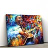 Quadro Decorativo Guitarrista George Benson 40x60cm em Tela - 2