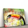 Quadro Decorativo Natureza Tucano 40x60cm em Tecido Canvas - 2
