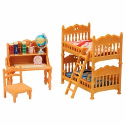 Acessórios e Móveis - Sylvanian Families - Quarto Infantil - Epoch Magia - 1