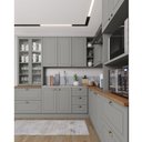 Ver imagem 2 de Cozinha Completa de Canto 8 Peças 14 Portas 7 Gavetas Americana Henn