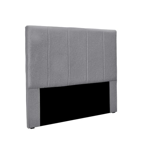 Cabeceira Cama Box King 195 Cm Arizona Linho Cinza S04 - D'Rossi