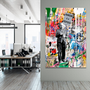 Ver imagem 3 de QUADRO DECORATIVO LOVE IS THE ANSWER Médio 84x54