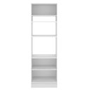 Ver imagem 3 de Torre Quente Glamy 70 cm 3 Portas Branco/Rustic Madesa