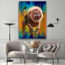 Ver imagem 4 de Quadro Blue Lion -- BR ARTES