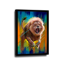 Ver imagem 2 de Quadro Blue Lion -- BR ARTES
