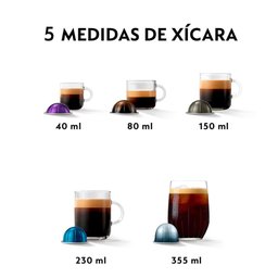 Cafeteira Nespresso Vertuo POP para Café Espresso Manual Verde Acqua - 220V - 8
