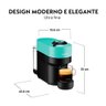 Cafeteira Nespresso Vertuo POP para Café Espresso Manual Verde Acqua - 220V - 7
