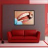 Quadro Decorativo Dentista Odontologia Com Moldura G6 - 2