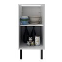 Ver imagem 7 de Balcão sem Tampo para Cozinha 1 Porta e 1 Prateleira 40cm MDF Grazi Branco