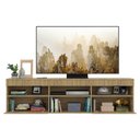 Ver imagem 5 de Rack TV 65" com 2 Portas Paris Multimóveis V3308 Rustic