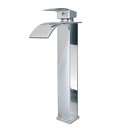 Ver imagem 1 de Torneira de Banheiro com Misturador Monocomando Lavabo de Bancada Luxo Inox Prata Brinovar