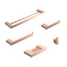 Acessórios Para Banheiro 5 Peças Jauru Pingoo.casa - Dourado Rose - 1