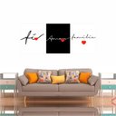 Ver imagem 7 de Quadro Decorativo Kit 3 Peças 30x22 Frase