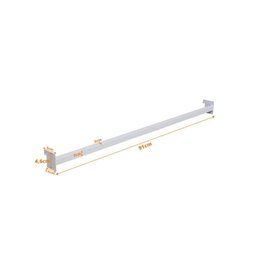 Kit - 10 Réguas para Gondola 91cm - Sa Gondolas - 3