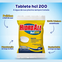 Ver imagem 6 de Kit 10 Pastilha Tablete Cloro Hcl 200g Hidroall Tricloro