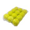 Kit 24 Bolinha Cravo Fisioterapia Anti Stress Mão Bola Pet Exercitadora - Amarelo - 4