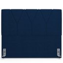 Ver imagem 6 de Cabeceira Cama Box Casal King 195cm Aura Suede W01 Azul - Mpozenato