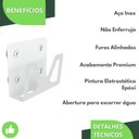 Ver imagem 4 de Suporte Para Lamina Barbear Porta Gilete Adesivo Branco ELG