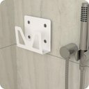 Ver imagem 2 de Suporte Para Lamina Barbear Porta Gilete Adesivo Branco ELG