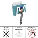 Ver imagem 3 de Suporte Para Lamina Barbear Porta Gilete Adesivo Branco ELG