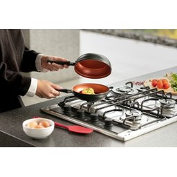 Omeleteira 16 Cm 330 Ml Revestimento Pro-flon Antiaderente Cor Cinza Range Linha Topázio Brinox Cinz - 2