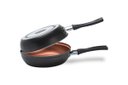 Ver imagem 1 de Omeleteira 16 Cm 330 Ml Revestimento Pro-flon Antiaderente Cor Cinza Range Linha Topázio Brinox Cinz