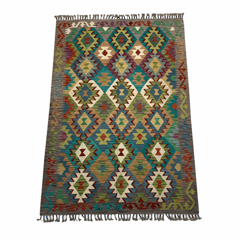 Tapete Kilim Afegão 1,79 x 1,24m